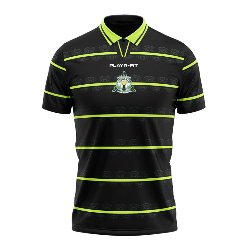 Load image into Gallery viewer, Bishopton Emerald CSC Jersey Black (Retro) - Adults

