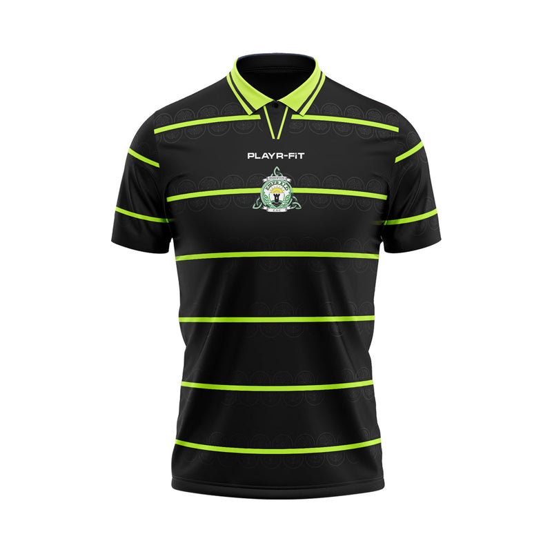 Load image into Gallery viewer, Bishopton Emerald CSC Jersey Black (Retro) - Adults
