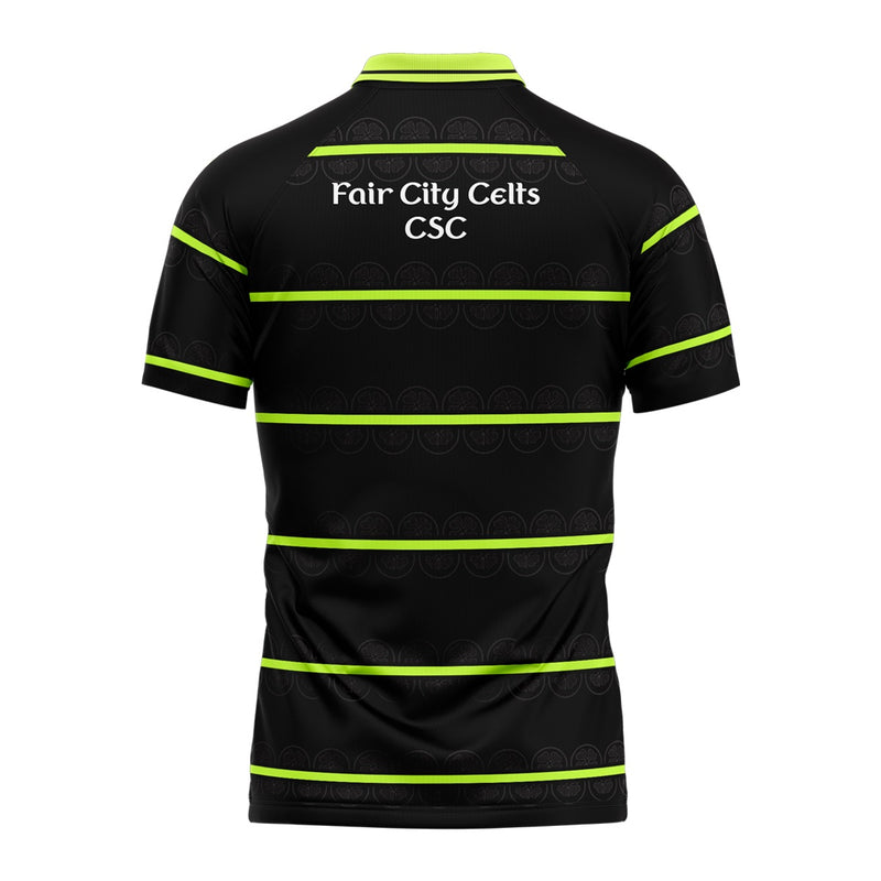 Load image into Gallery viewer, Fair City Celts Jersey (Black Striped) - Adults
