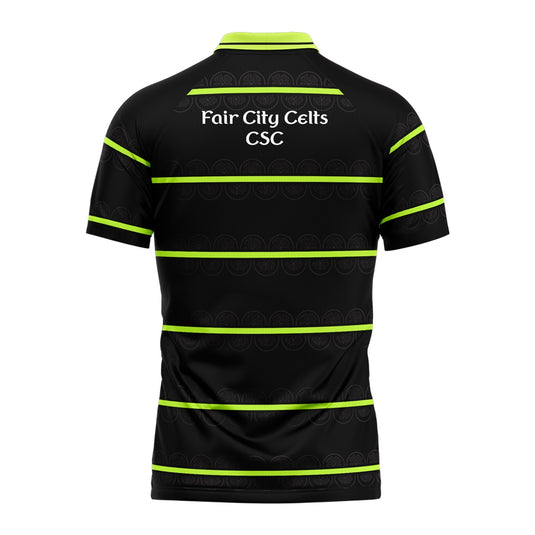 Fair City Celts Jersey (Black Striped) - Adults