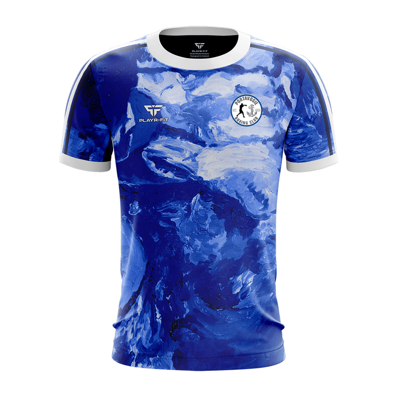 Load image into Gallery viewer, Portavogie Boxing Club Jersey Blue - Adults
