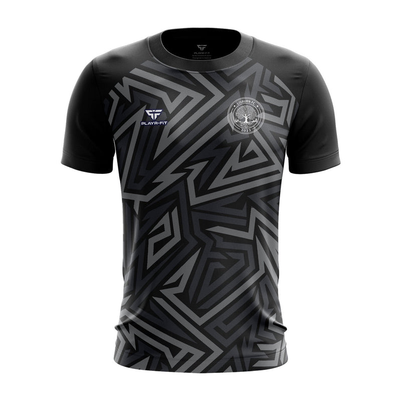 Load image into Gallery viewer, Lisburn FC Jersey C31 (Black/Grey) - Adults
