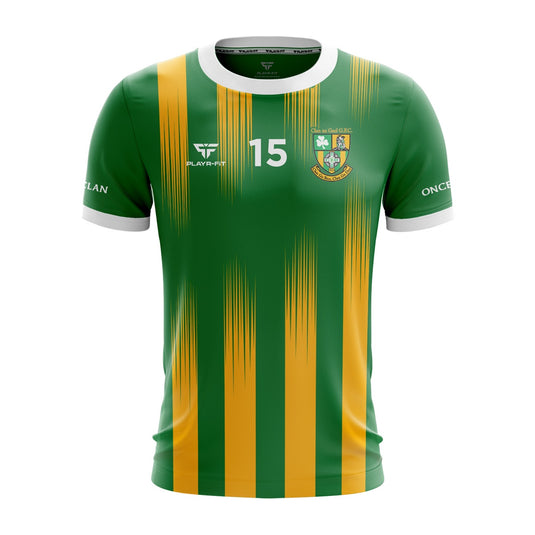 Clan Na Gael GFC Dundalk Jersey (B40 Green/Yellow) - Adults