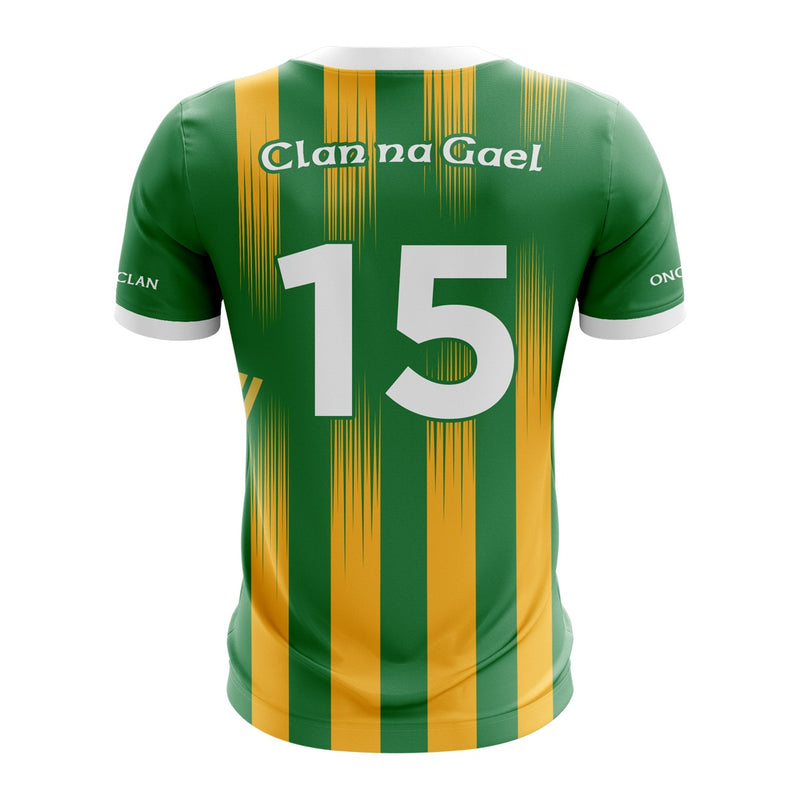 Load image into Gallery viewer, Clan Na Gael GFC Dundalk Jersey (B40 Green/Yellow) - Adults
