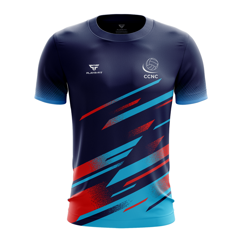 Load image into Gallery viewer, Crumlin Netball Training Jersey (Navy) - Adults
