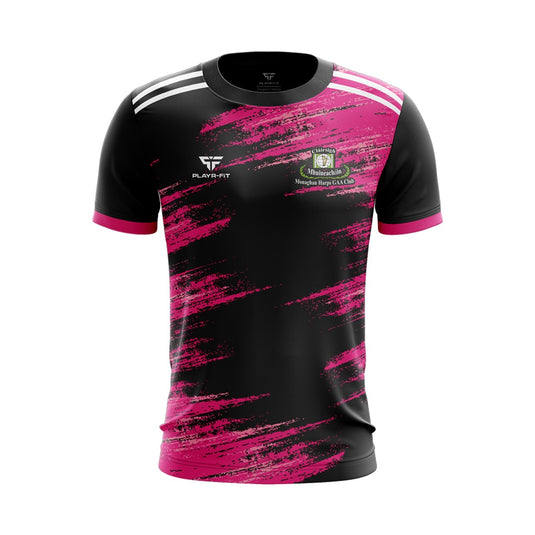 Monaghan Harps CLG Jersey Custom (Black/Pink) - Kids
