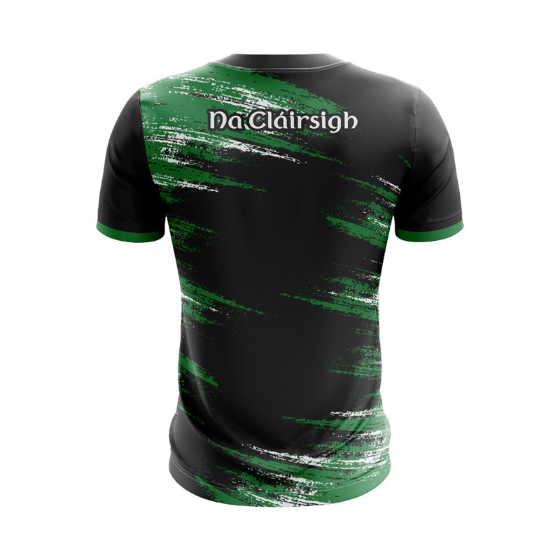 Load image into Gallery viewer, Monaghan Harps CLG Jersey Custom (Black/Green) - Kids
