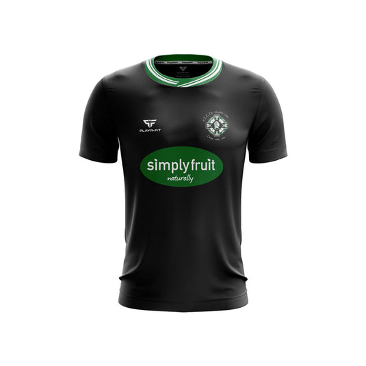 Wolfe Tone GAC Derrymacash Jersey Custom Black - Kids