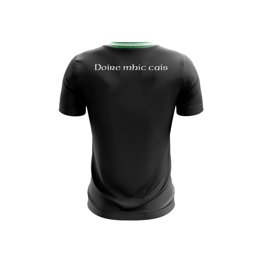 Wolfe Tone GAC Derrymacash Jersey Custom Black - Adults