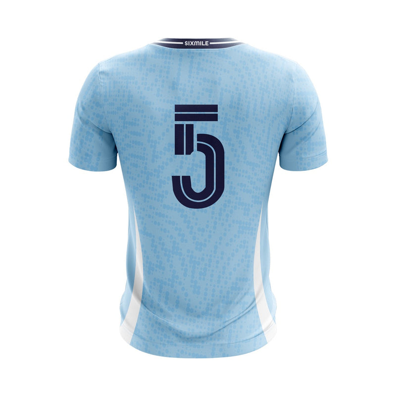 Load image into Gallery viewer, Sixmile Athletic FC Sky Blue Custom Jersey - Kids
