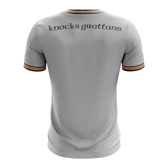 Knocks Grattans Hurling Jersey Grey - Kids