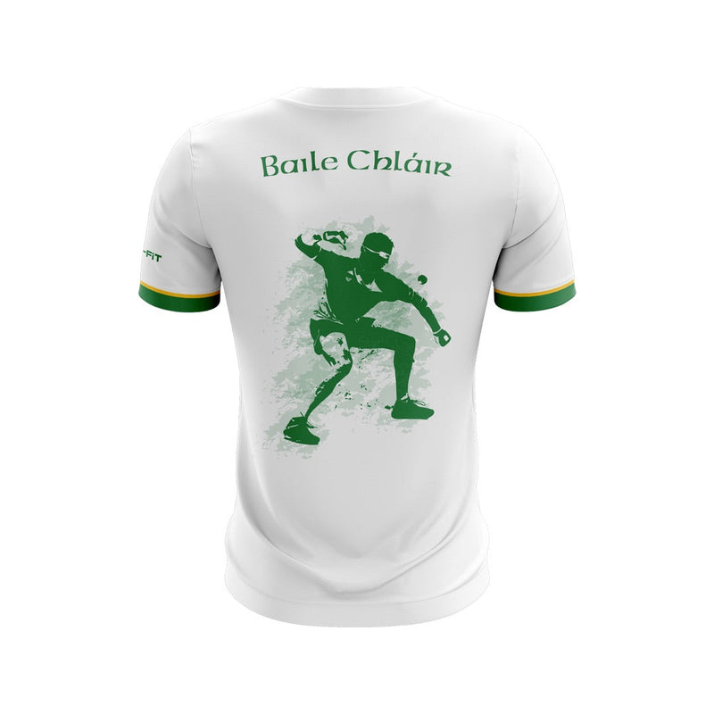 Load image into Gallery viewer, Claregalway Handball Club Jersey D35 (White) - Kids
