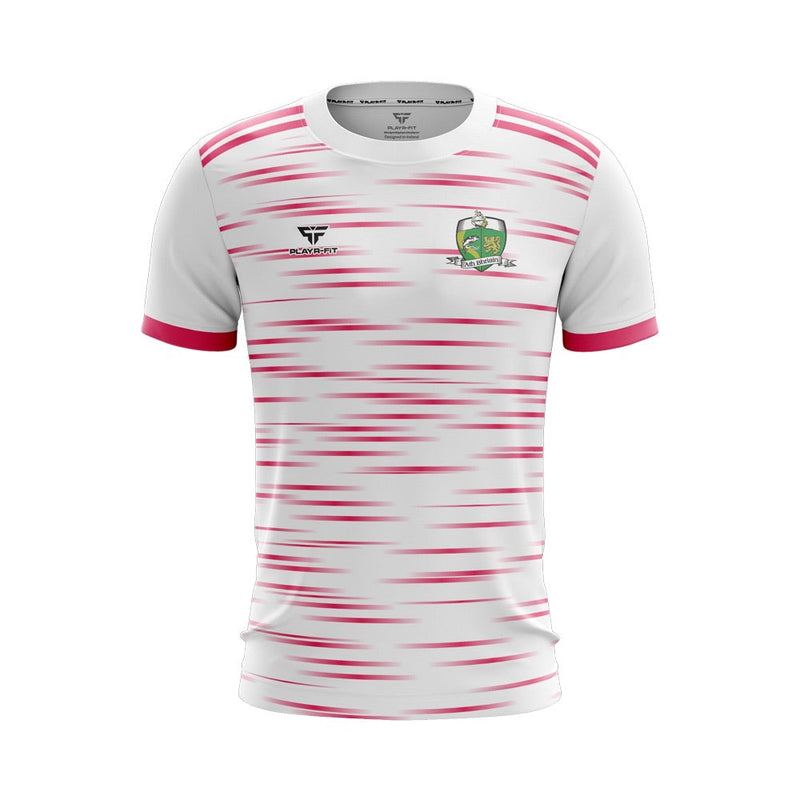 Load image into Gallery viewer, Bryansford GAC Jersey D35 (White/Pink) - Kids
