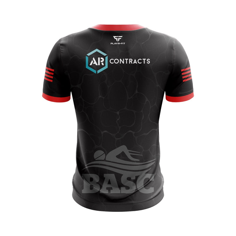 Load image into Gallery viewer, Banbridge Amateur Swimming Club Jersey Black - Kids
