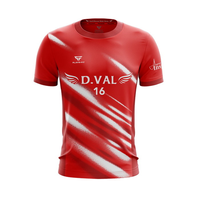 The Dylan Vallely Jersey Red - Adults