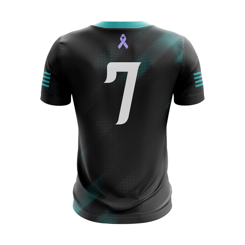 Load image into Gallery viewer, Ballyholland FC Hospice Jersey E01 Outfield (Black) - Kids
