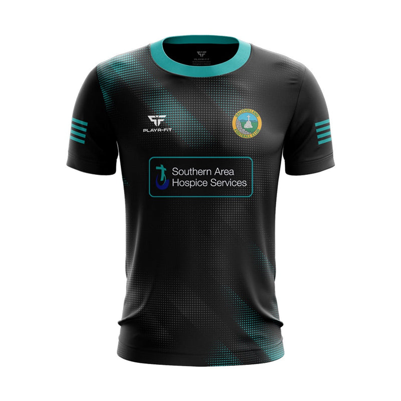 Load image into Gallery viewer, Ballyholland FC Hospice Jersey E01 Outfield (Black) - Kids
