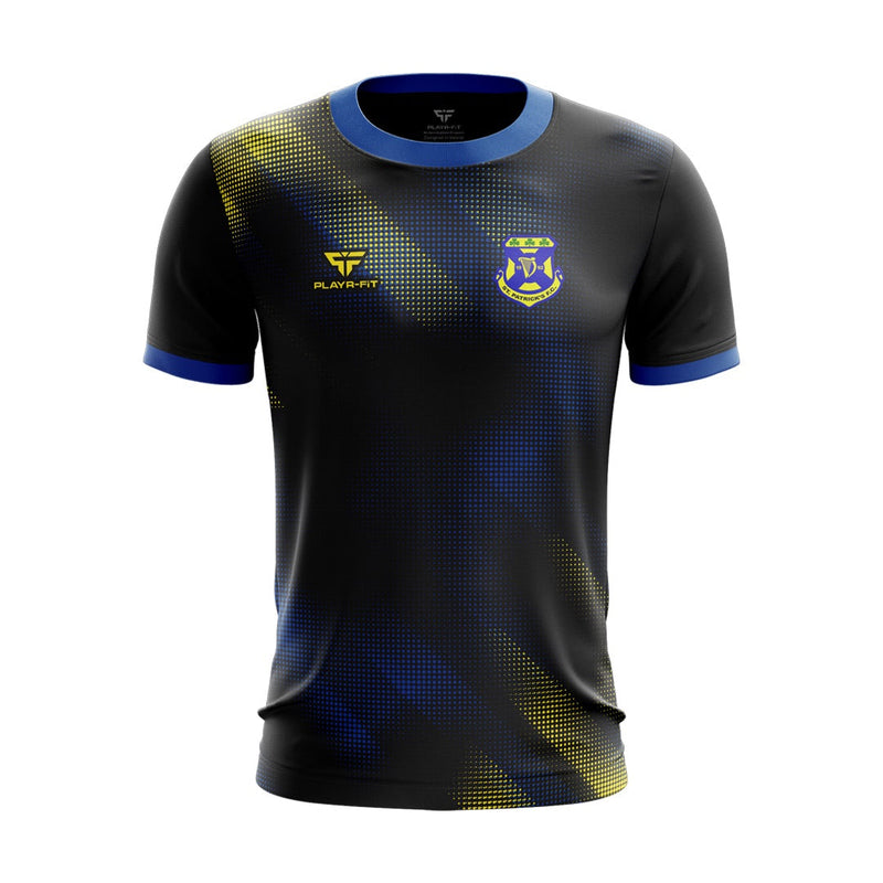 Load image into Gallery viewer, St Patricks FC Jersey E01 (Black) - Kids
