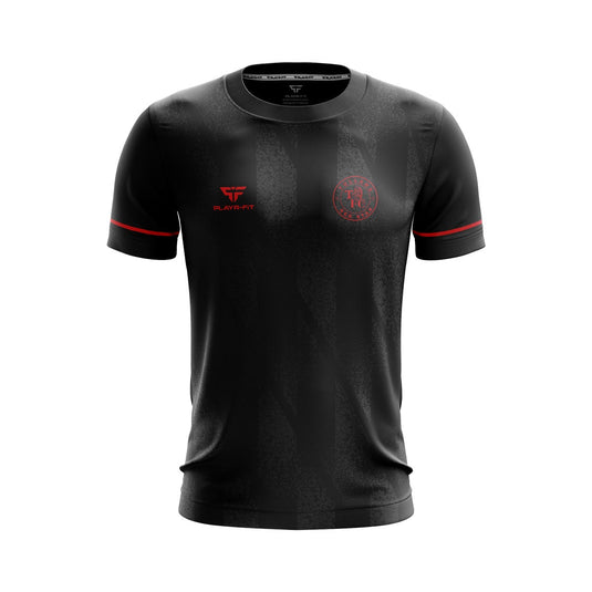 Tullans Red Star FC Jersey E11 Black/Red - Kids
