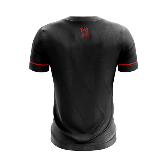Tullans Red Star FC Jersey E11 Black/Red - Adults