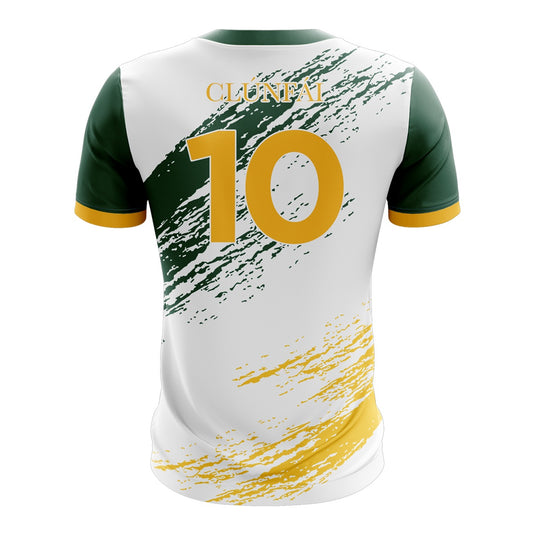 Clonee Wexford LGFA Jersey (E12 White) - Adults