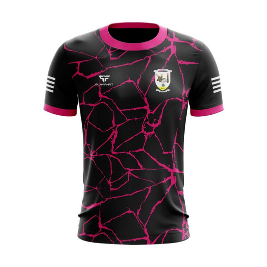 Rockcorry CLG Jersey E13 (Black/Pink) - Adults