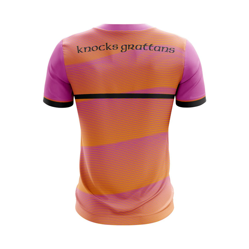 Load image into Gallery viewer, Knocks Grattans Hurling Camogie Jersey (E21) - Adults
