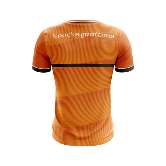 Knocks Grattans Hurling Jersey E21 Orange - Adults