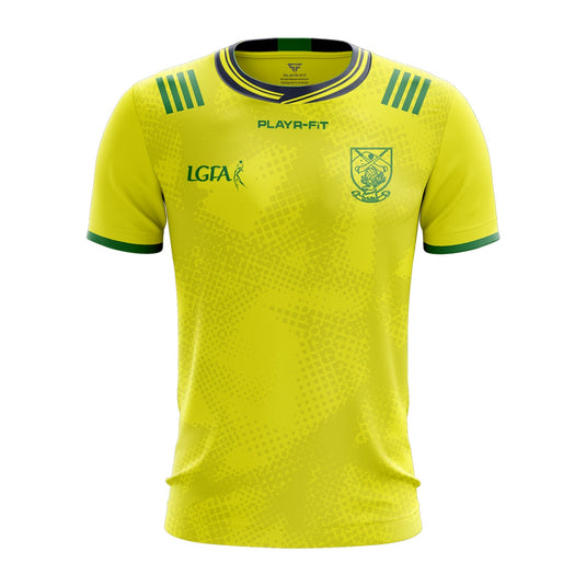 Clonee Wexford LGFA Jersey (F02 Training Yellow) - Kids