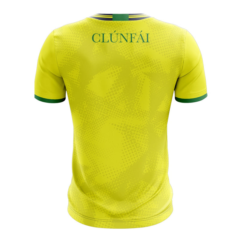 Load image into Gallery viewer, Clonee Wexford LGFA Jersey (F02 Training Yellow) - Kids
