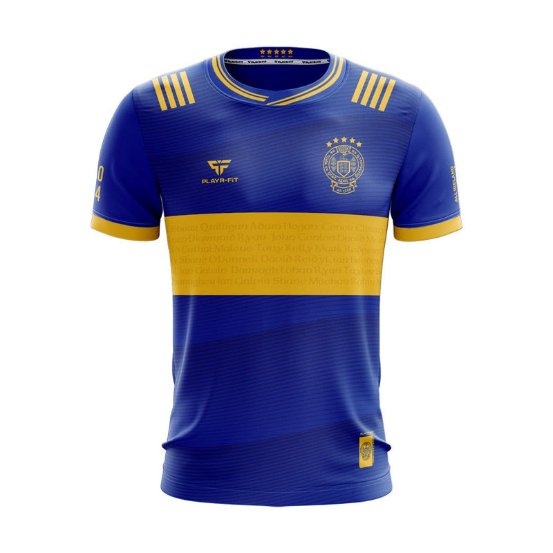 Load image into Gallery viewer, 2024 All Ireland Winners Clare Jersey (Blue) - Kids
