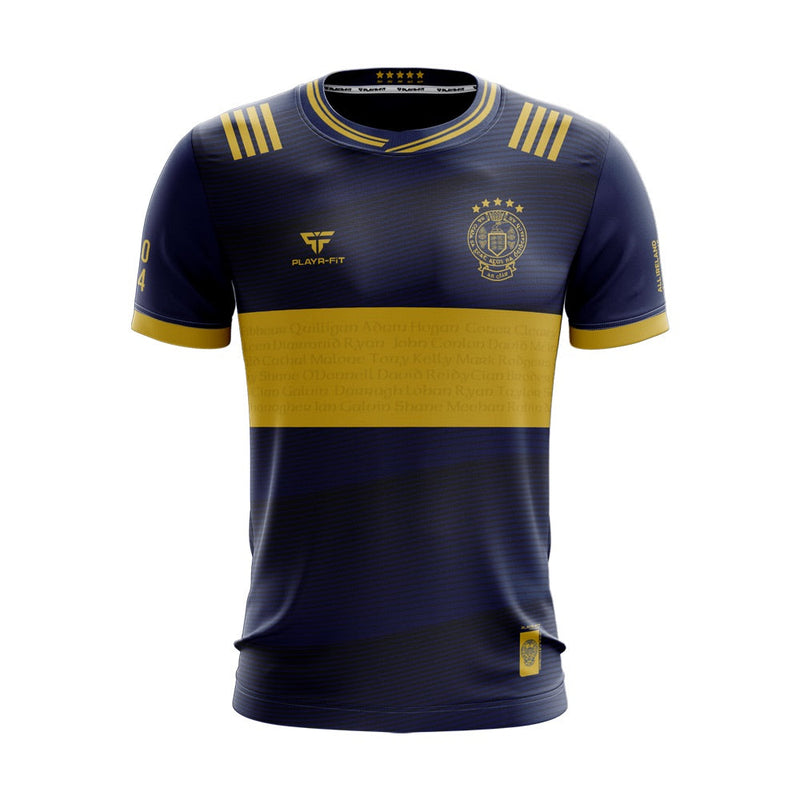 Load image into Gallery viewer, 2024 All Ireland Winners Clare Jersey (Navy/Gold) - Adults
