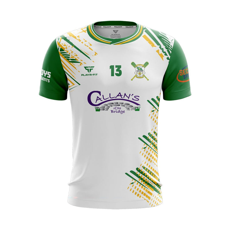 Load image into Gallery viewer, Carrickmacross Emmets Rounders Jersey White - Adults
