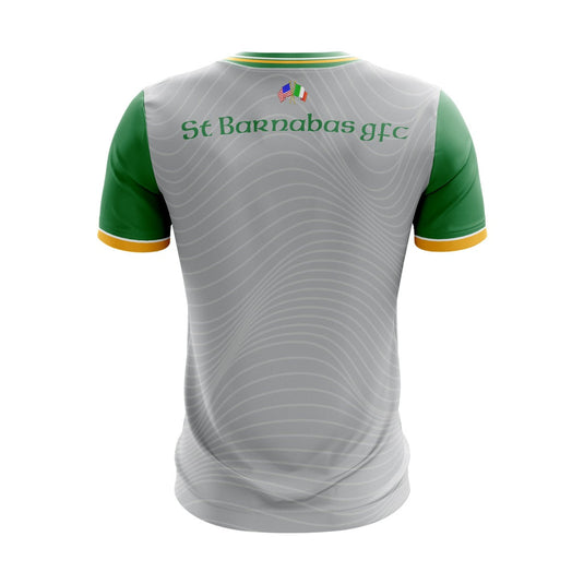St Barnabas GFC NY Jersey Waves (Grey) - Adults