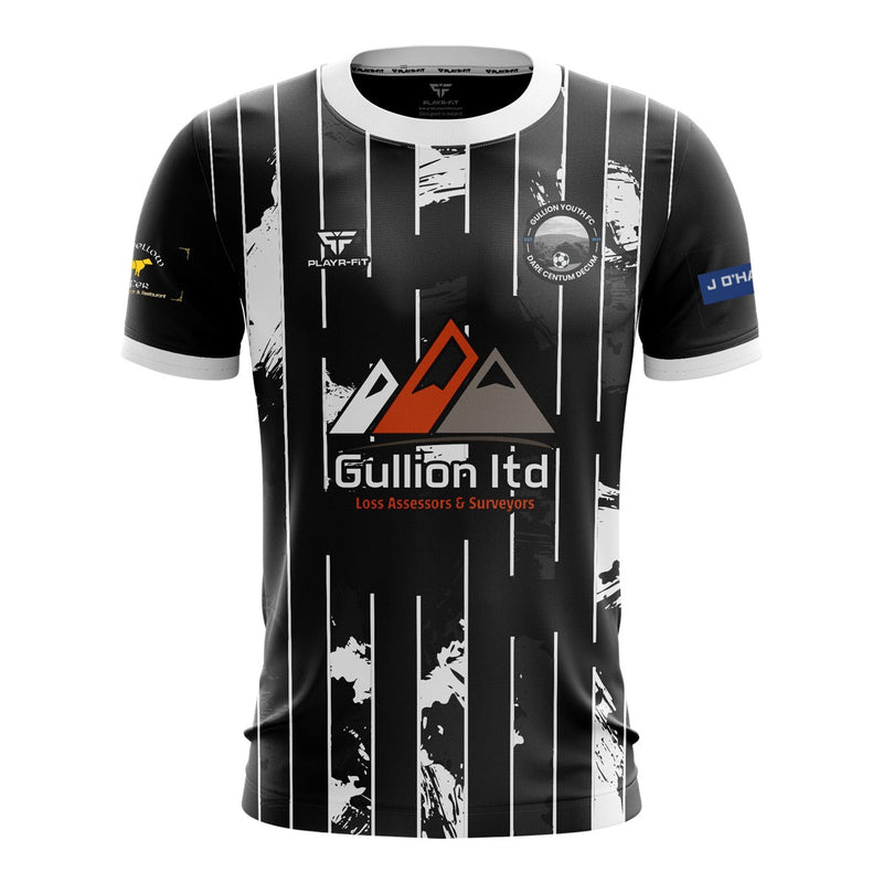 Load image into Gallery viewer, Gullion Youth FC Jersey 2014 Home (Black)  - Adults
