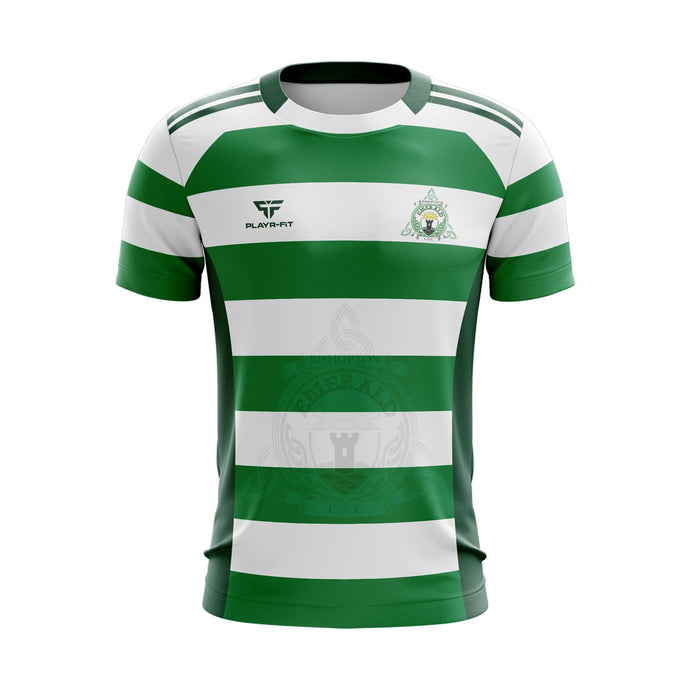 Bishopton Emerald CSC Jersey Home (Hoops) - Kids