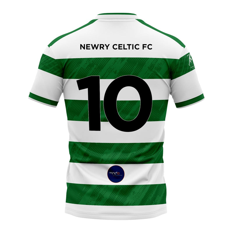 Load image into Gallery viewer, Newry Celtic FC Pro Jersey Home (White/Green) - Kids
