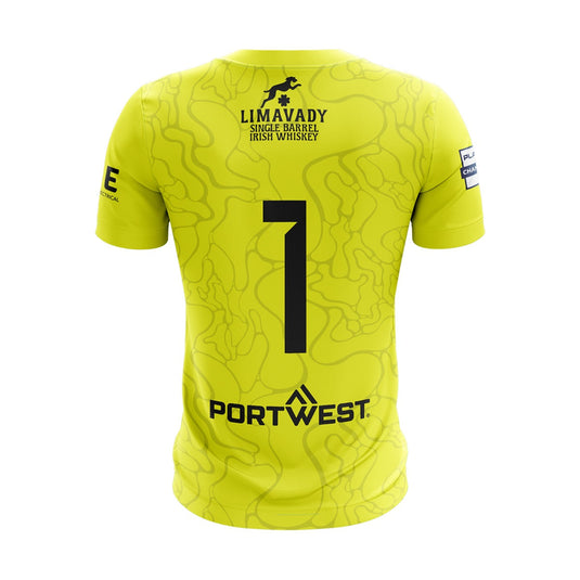 Limavady United FC Pro Jersey (GK Flo Yellow) - Kids