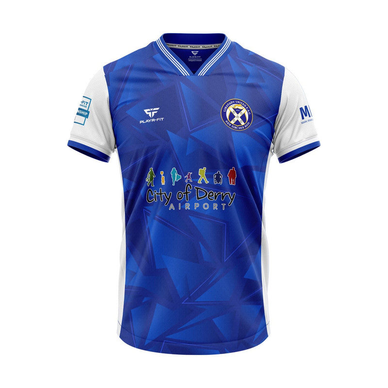 Load image into Gallery viewer, Limavady United FC Pro Jersey (Home) - Kids
