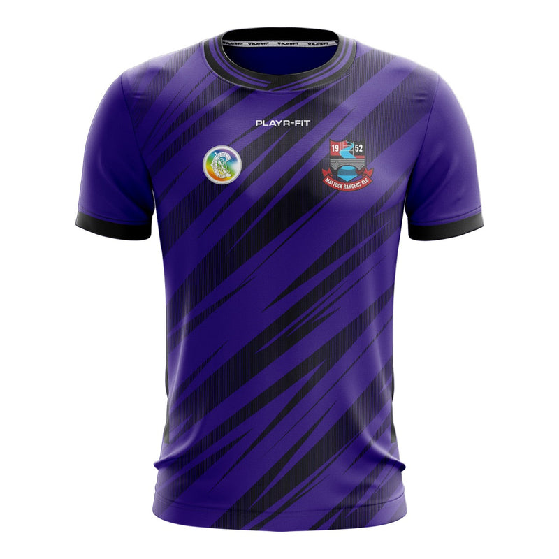 Load image into Gallery viewer, Mattock Rangers Camogie Jersey (Purple) - Kids
