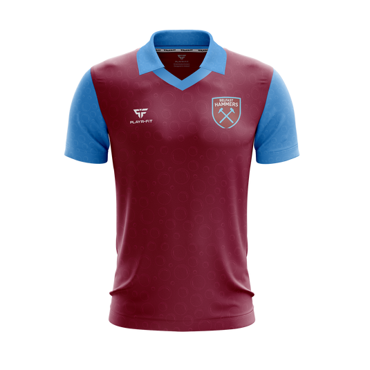 Belfast Hammers Jersey V-Neck (Retro) - Kids