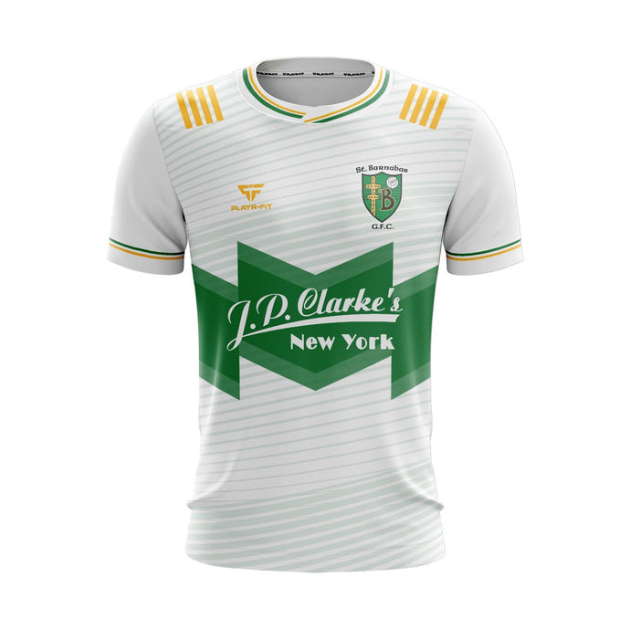 St Barnabas GFC NY Jersey Seniors Goalkeeper (White) - Adults