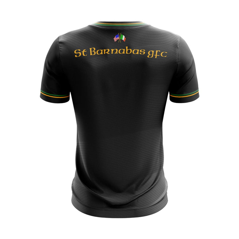 Load image into Gallery viewer, St Barnabas GFC NY Jersey Seniors Outfield (Black) - Adults
