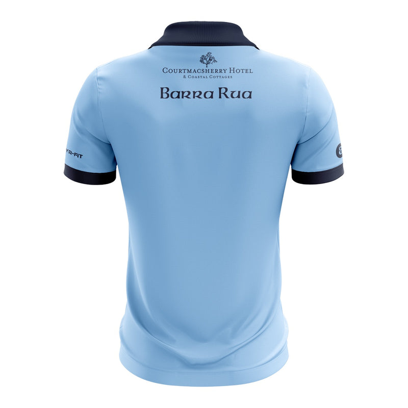 Load image into Gallery viewer, Barryroe Camogie Club Jersey Retro Sky - Adults
