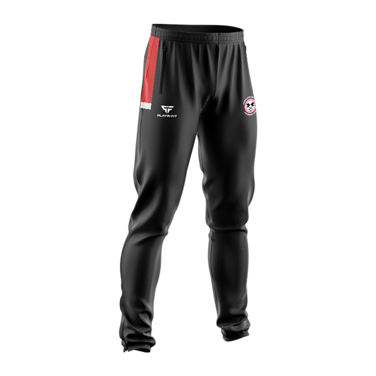 Lusk United Skinny Pants Stellar Black/Red - Kids