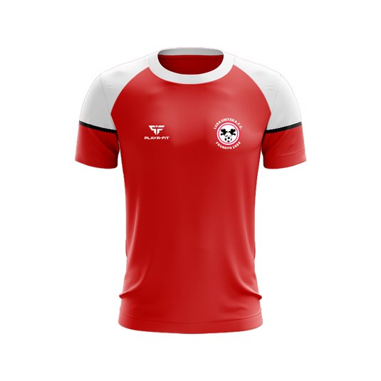 Lusk United T-Shirt Stellar Red/White - Kids