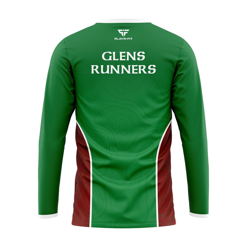 Load image into Gallery viewer, Glens Runners Running Jersey (Long Sleeve) - Adults
