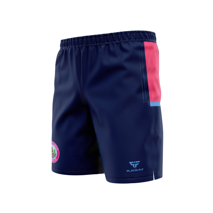 Lough Neagh Monster Dunkers Leisure Shorts (Navy/Pink) - Adults