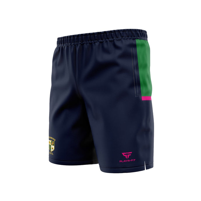 Richmond RFC Leisure Shorts (Navy/Green/Pink) - Adults