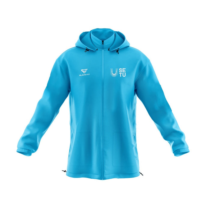 SETU BSCBM Football Sublimated Light Rain Jacket (Blue) - Adults